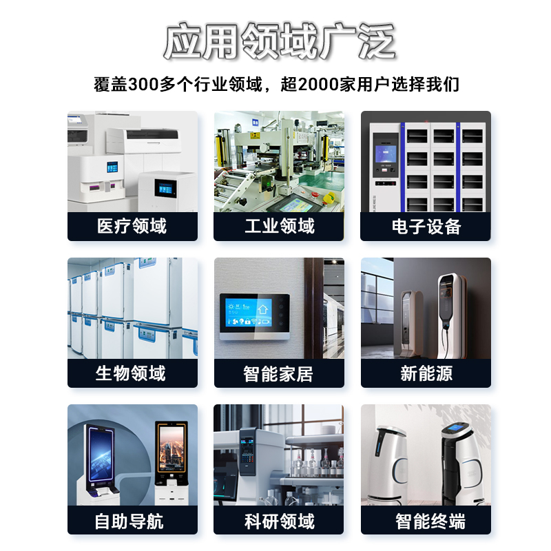 HYW070F03 HMI人機(jī)界面WiFi串口屏 電容觸摸支持CAN 網(wǎng)口電腦監(jiān)控顯示屏