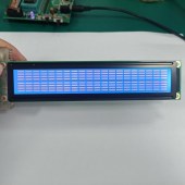 恒域威2002液晶模組 字符點(diǎn)陣工業(yè)屏 TFT工控儀器儀表顯示屏藍(lán)底白字
